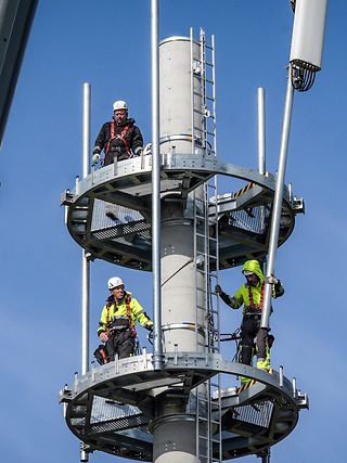 96 neue Standorte wurden in den vergangenen vier Wochen für die Telekom gebaut.