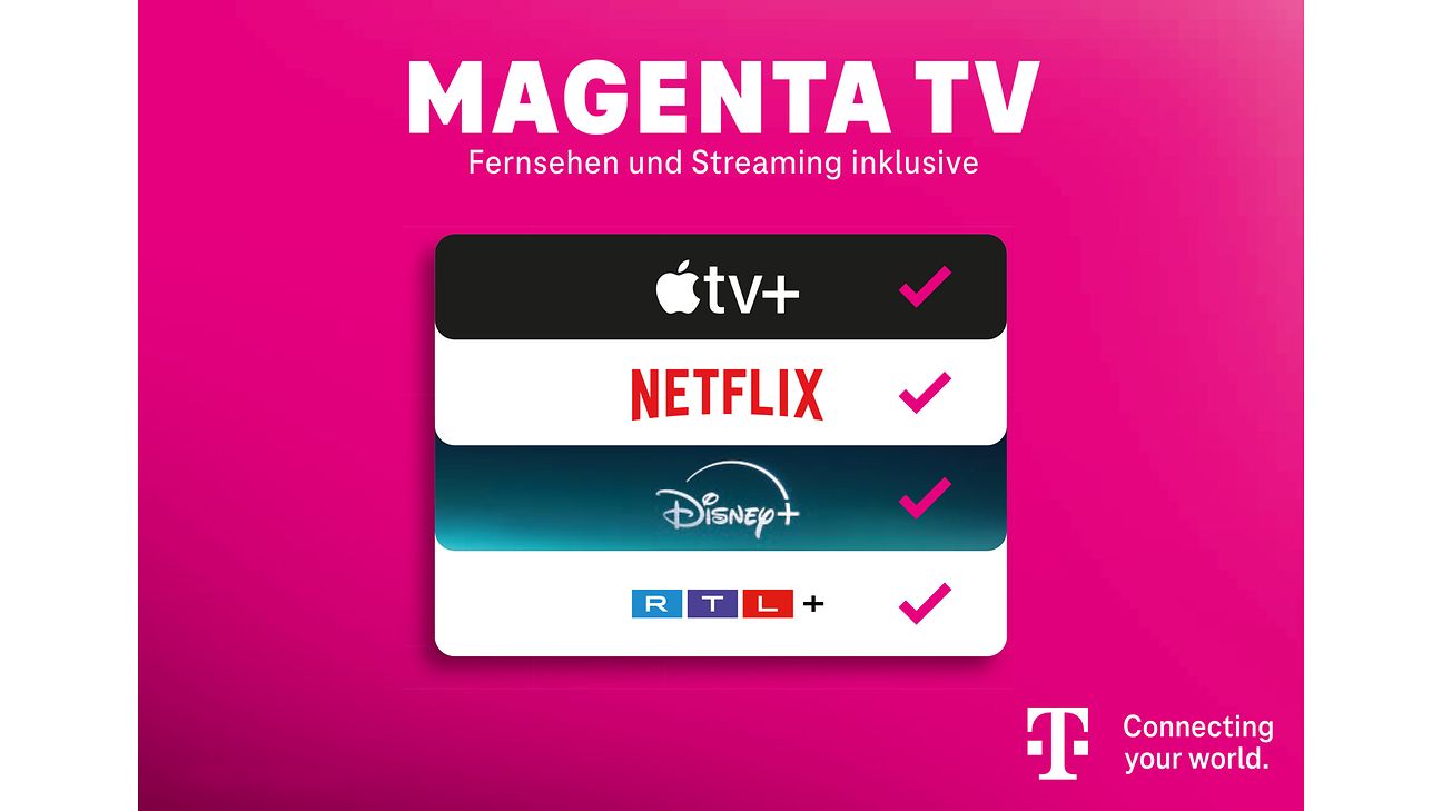 MagentaTV – Fernsehen und Streaming inklusive