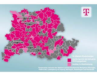 Schmuckbild: Glasfaserausbau für die Gigabit Region Stuttgart: Die Telekom hat geliefert