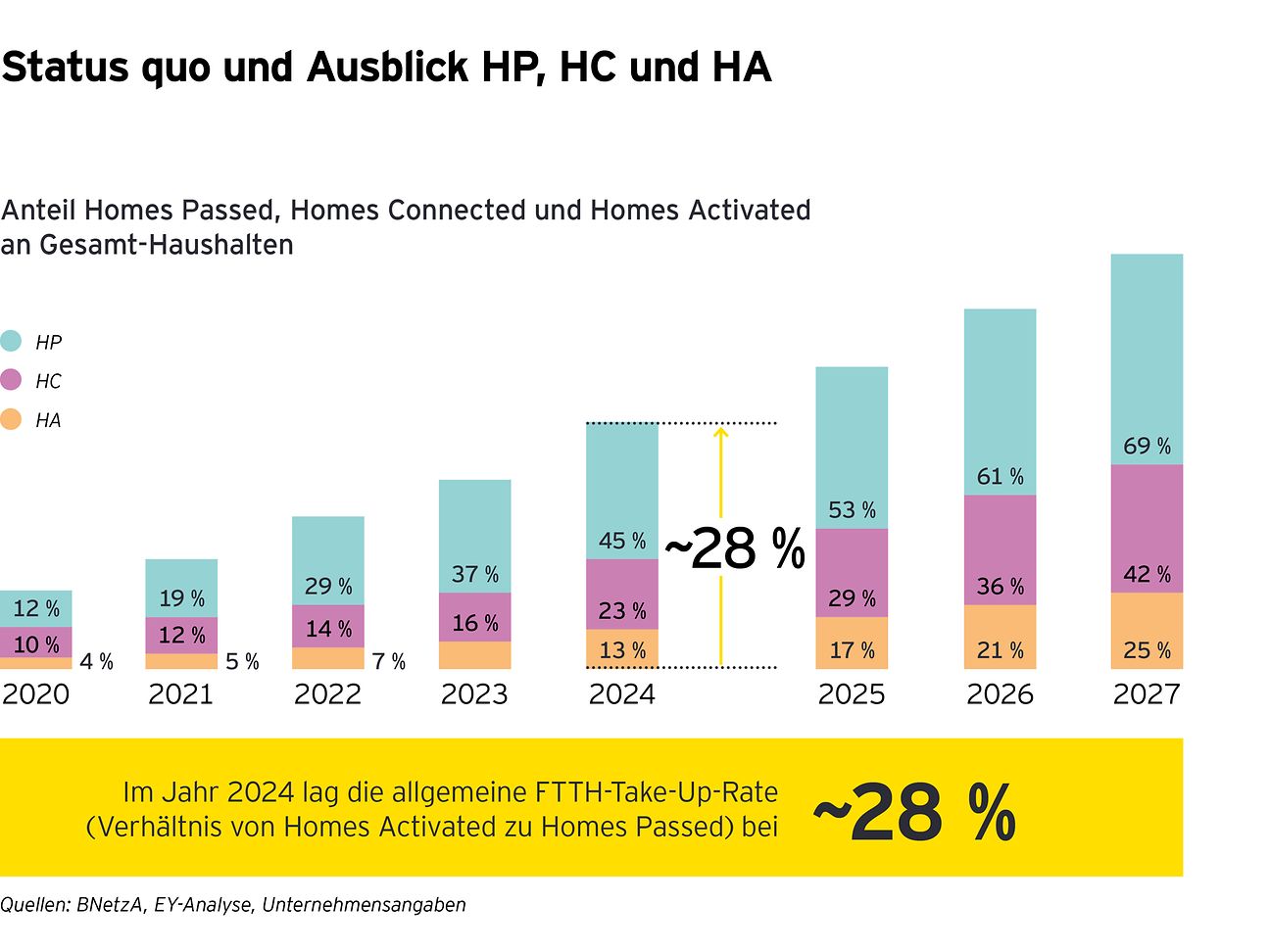 Glasfaserstudie EY/Telekom 2024