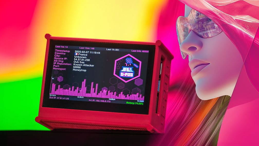 Honeypot auf Raspberry Pi Basis mit Hülle aus dem 3D-Drucker