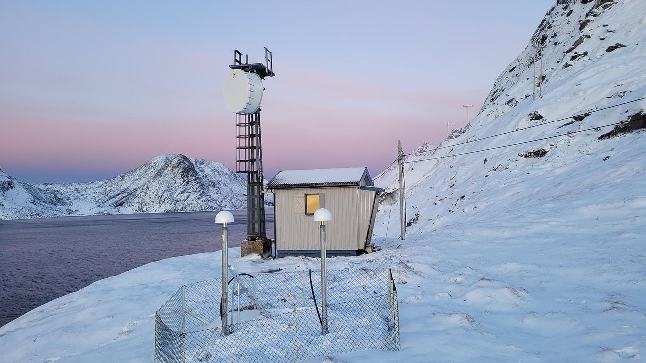 Antenna site in Norway