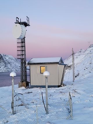 Antenna site in Norway