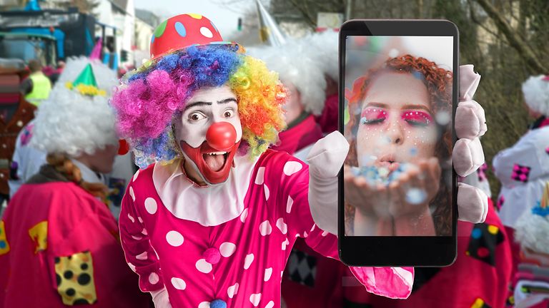 Alaaf und Helau: Datenverkehr über Karneval traditionell hoch