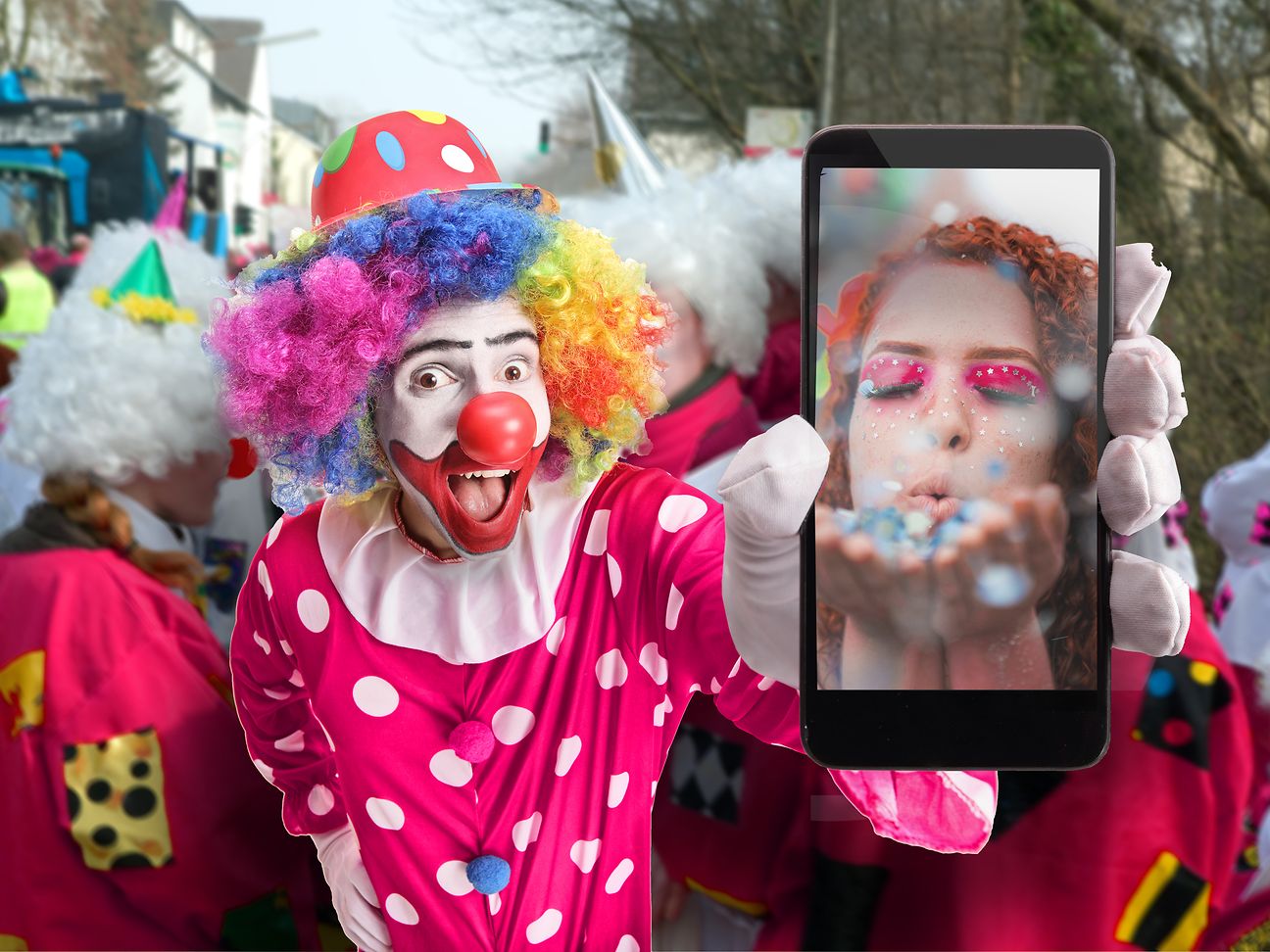 Alaaf und Helau: Datenverkehr über Karneval traditionell hoch