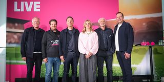 Gruppenfoto von der Pressekonferenz am 23. Mai 2025.