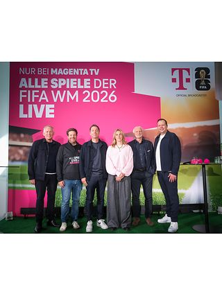 Gruppenfoto von der Pressekonferenz am 23. Mai 2025.