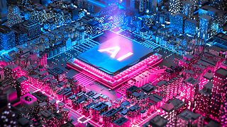 Ein Computerchip.