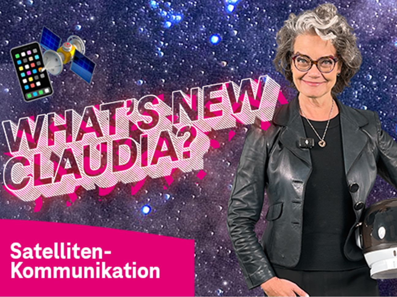 What's New Claudia? (© Deutsche Telekom) What's New Claudia?