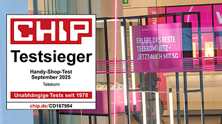 CHIP: Telekom gewinnt Shoptest zum vierten Mal.