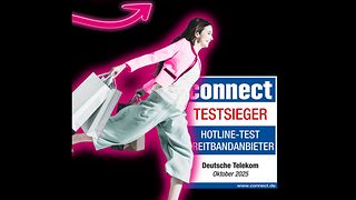 Connect Hotline-Test: Telekom gewinnt „überragend“.