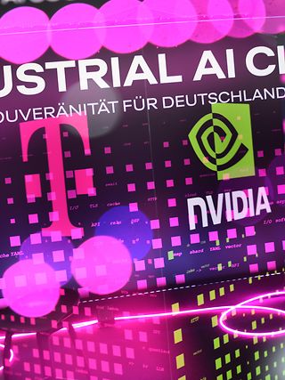 Telekom startet Industrial AI Cloud mit NVIDIA.