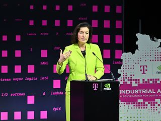 Dorothee Bär (Federal Minister for Research, Technology, and Space)​​​​​​​.