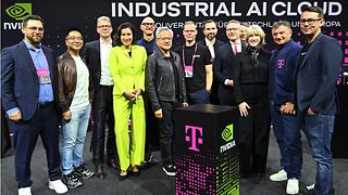 Gruppenbild mit den Partnern der Industrial AI Cloud.