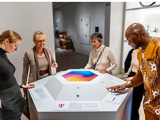 Telekom verbindet Kunst und Markeninszenierung