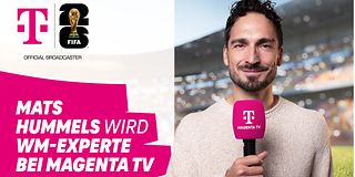 Noch ein Weltmeister für MagentaTV: Mats Hummels wird auch WM-Experte
