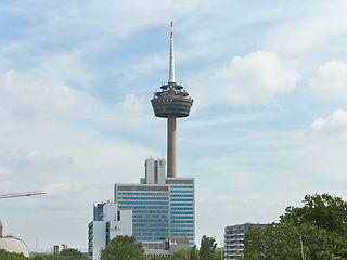 Fernmeldeturm Colonius in Köln. 