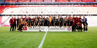 Mannschaftsfoto FC Bayern München