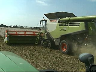 Farming 4.0: Der Claas Mähdrescher "Lexion"