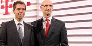 Geschäftsbericht 2010: René Obermann (l.) und Tim Höttges