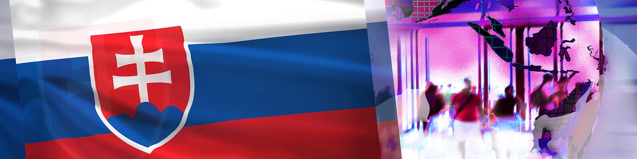 Illustration for NatCo in Slovakia with country flag.