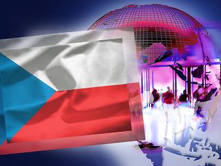 Illustration for NatCo in the Czech Republic with country flag.