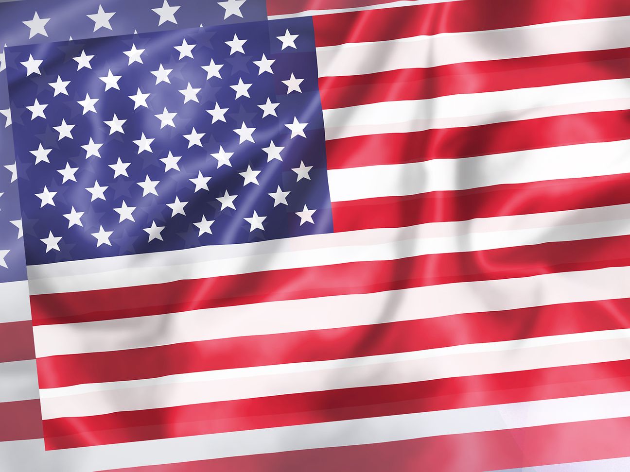 Illustration for NatCo in the USA with country flag.