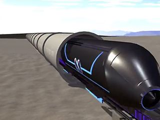 Modell Hyperloop