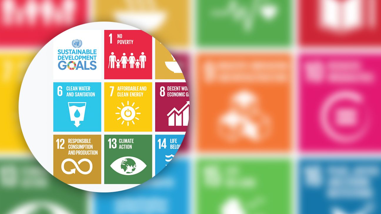 A graphic about sustainable development