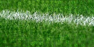 Ein Stück Fußballfeld