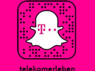 Snapchat Code für "telekomerleben"