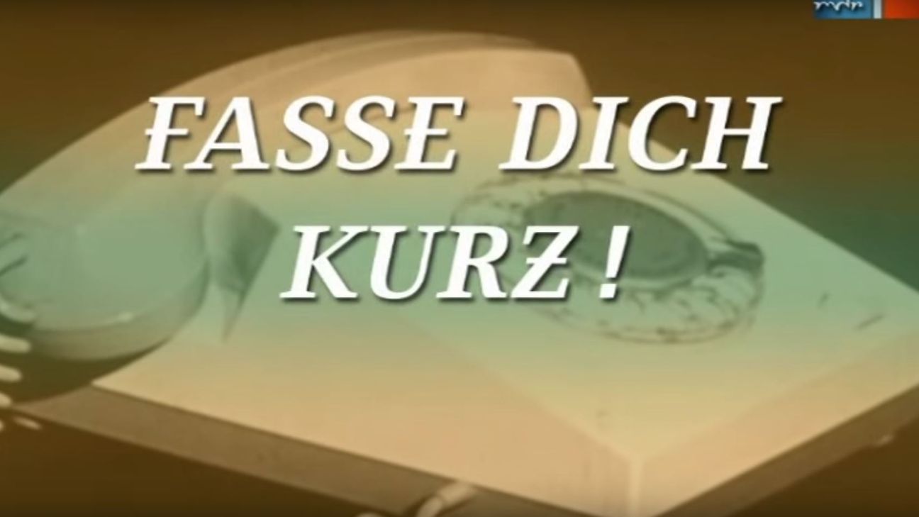 Fasse dich kurz - Telefonieren in der DDR