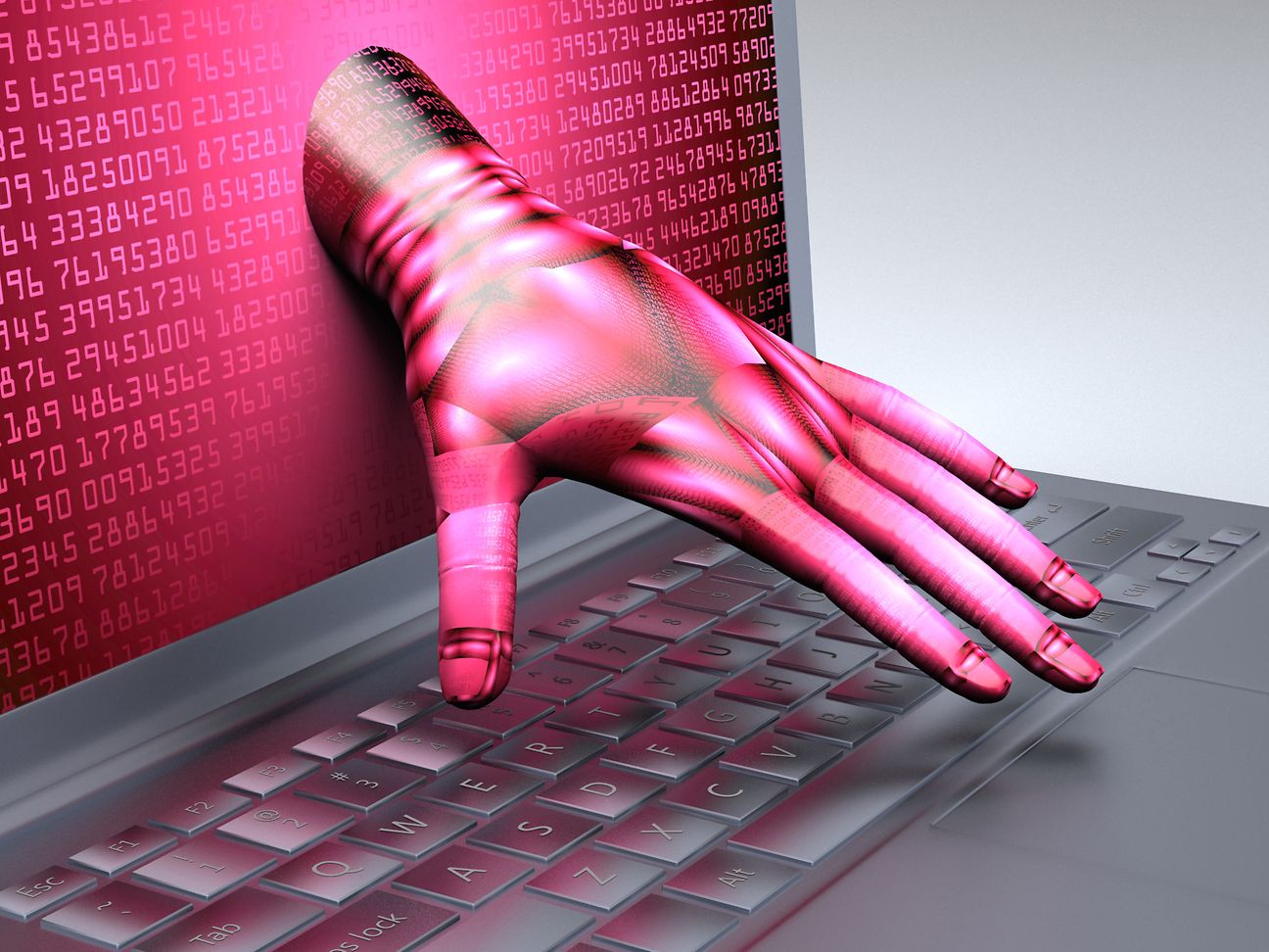 Symbolic picture Cyber security