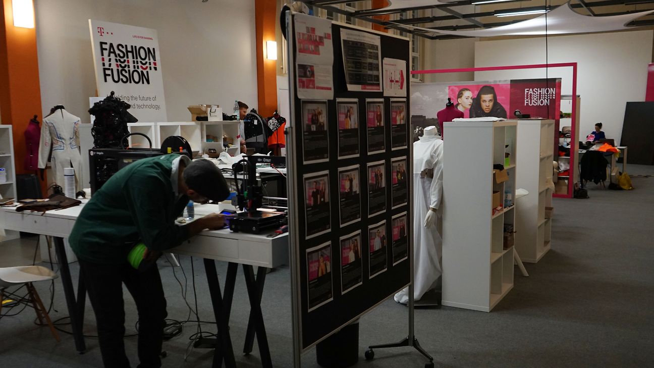 Blick in das Fashion Fusion Lab