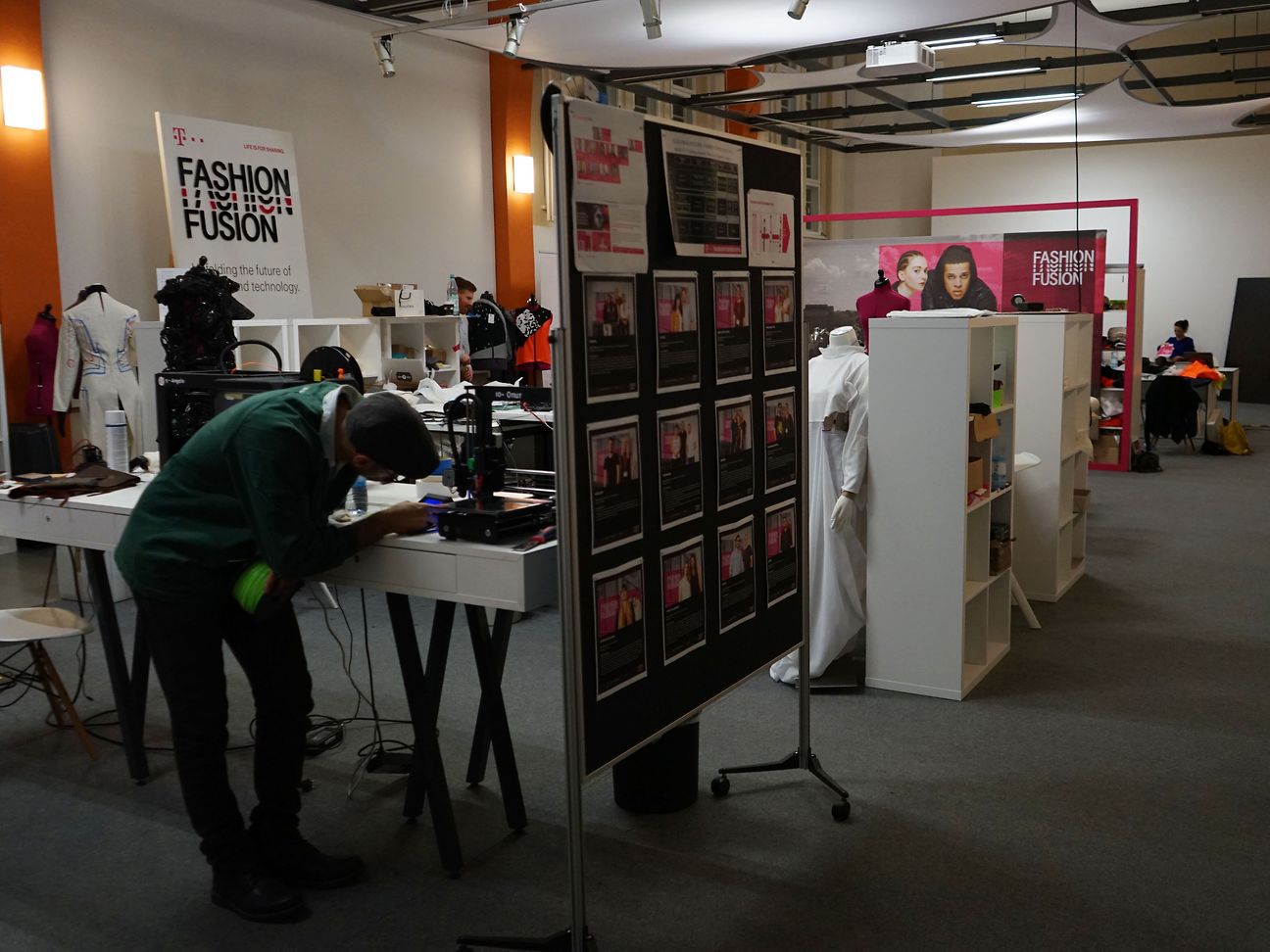 View into the Fashion Fusion Lab