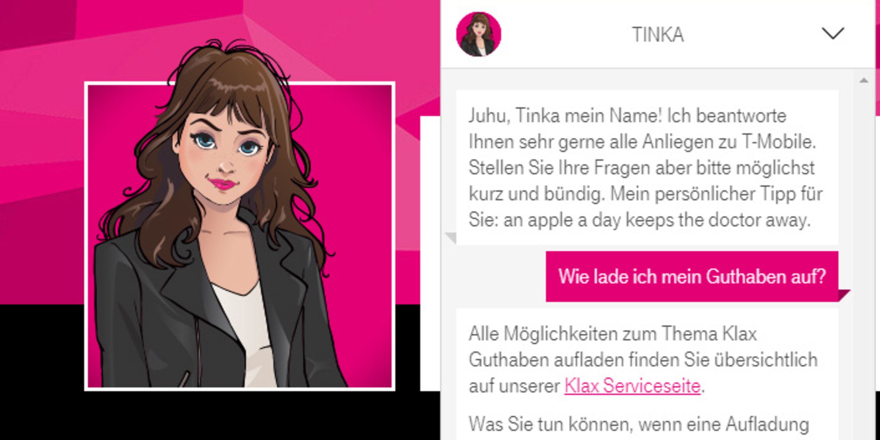 Deutsche Telekom's chatbot Tinka to offer personalized service