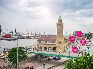 Hamburg, Landungsbrücken