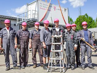 Das Disaster Recovery Management-Team der Telekom