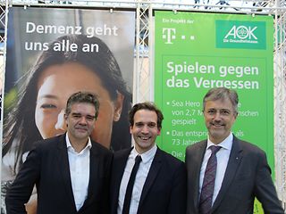 AOK unterstützt Telekom-Initiative „Spielen gegen das Vergessen“