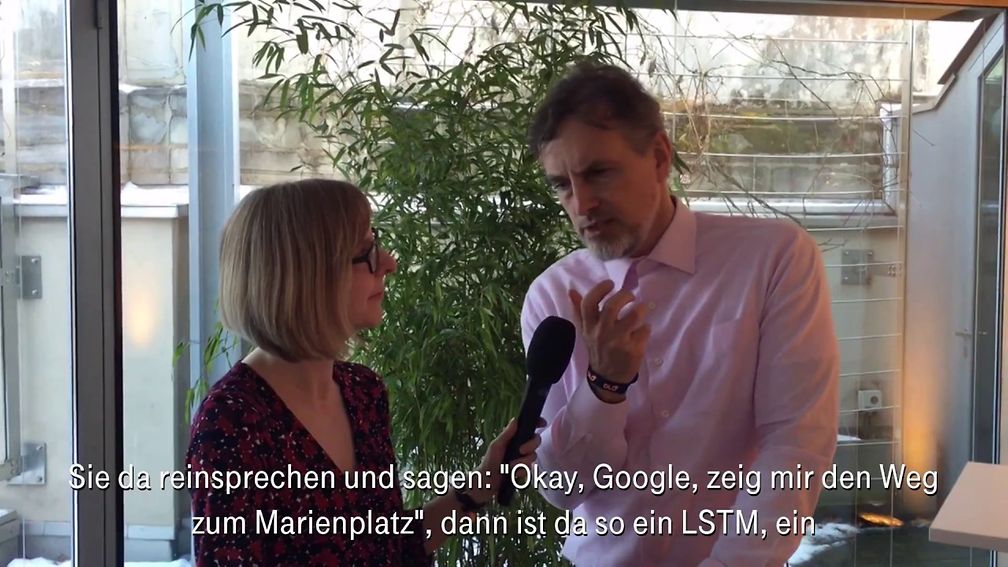 VideoInterview mit Prof. Jürgen Schmidhuber, oft als Vater der