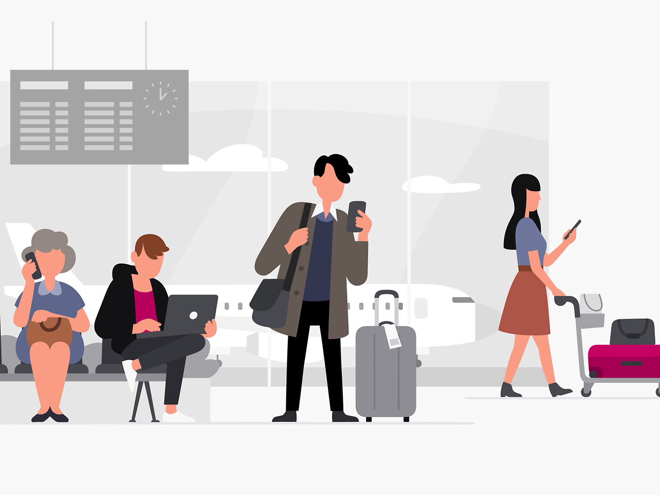 Location data optimize mobile network operation.