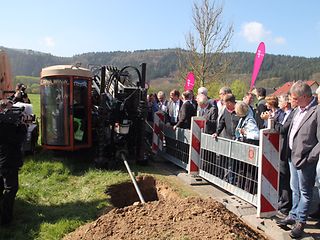 Demo Spülbohrer im Einsatz LK Neuwied