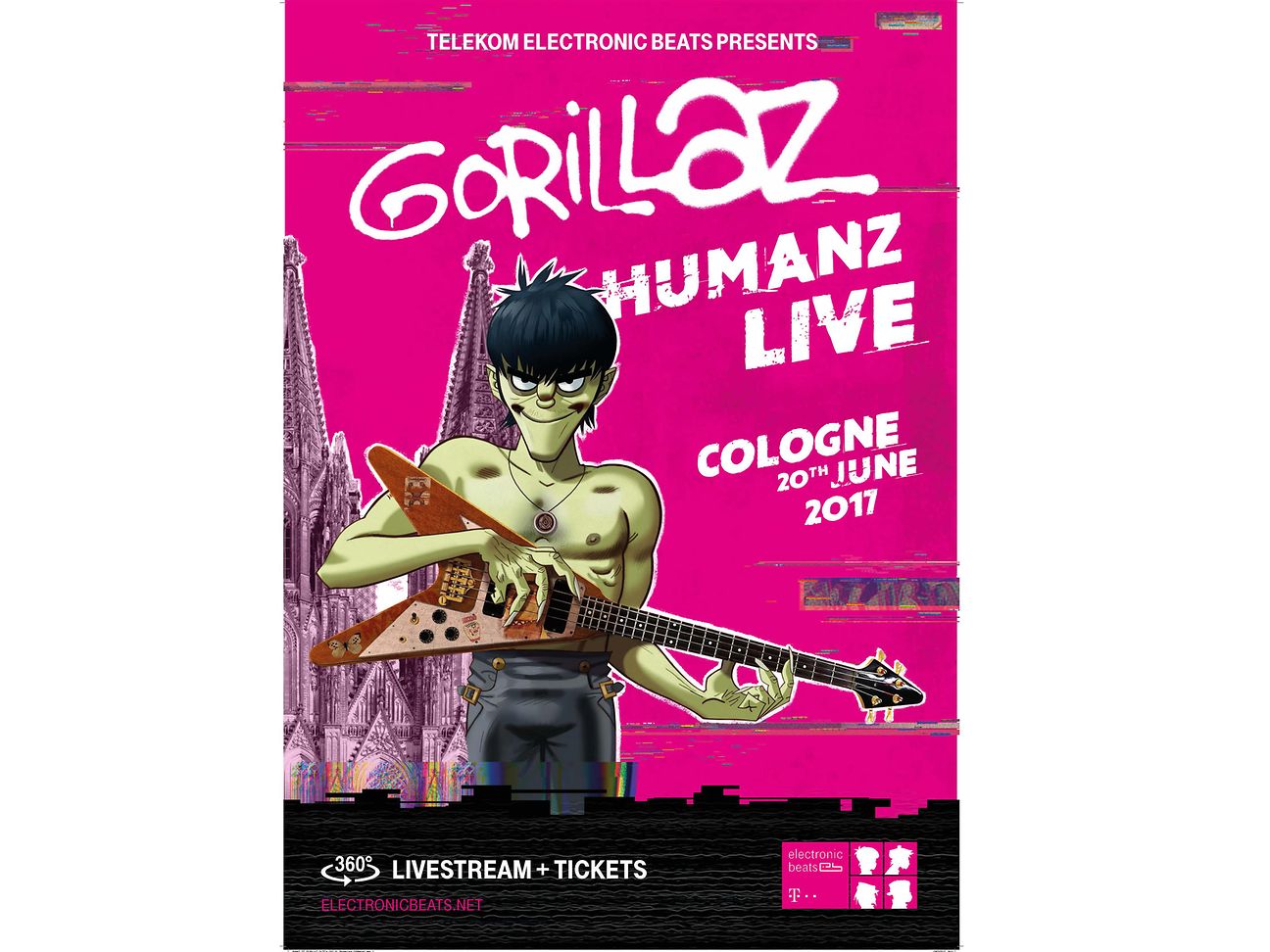 Telekom Electronic Beats Presents ‚Humanz‘ Live