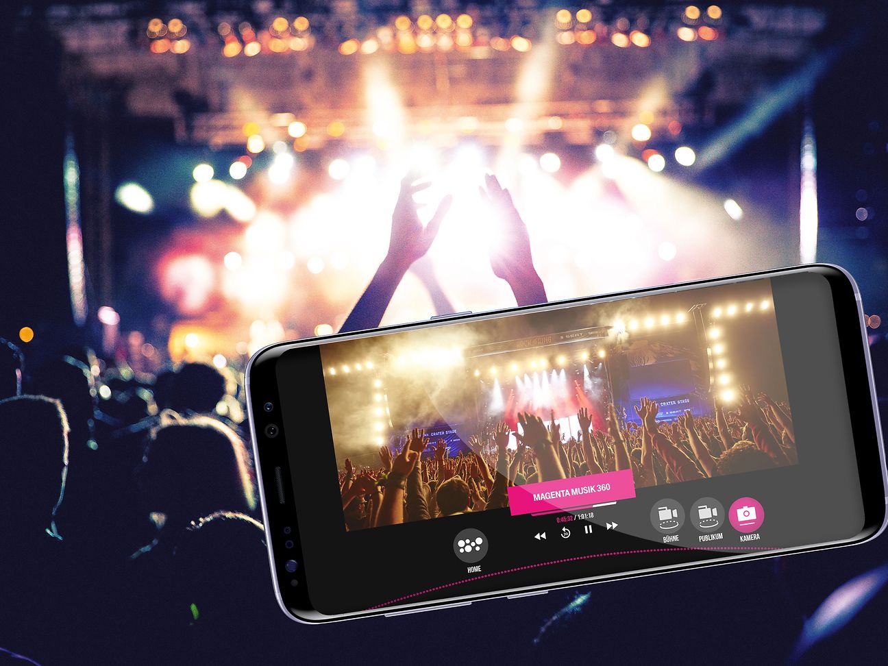 Mit MagentaMusik 360 die besten Konzerte live erleben 