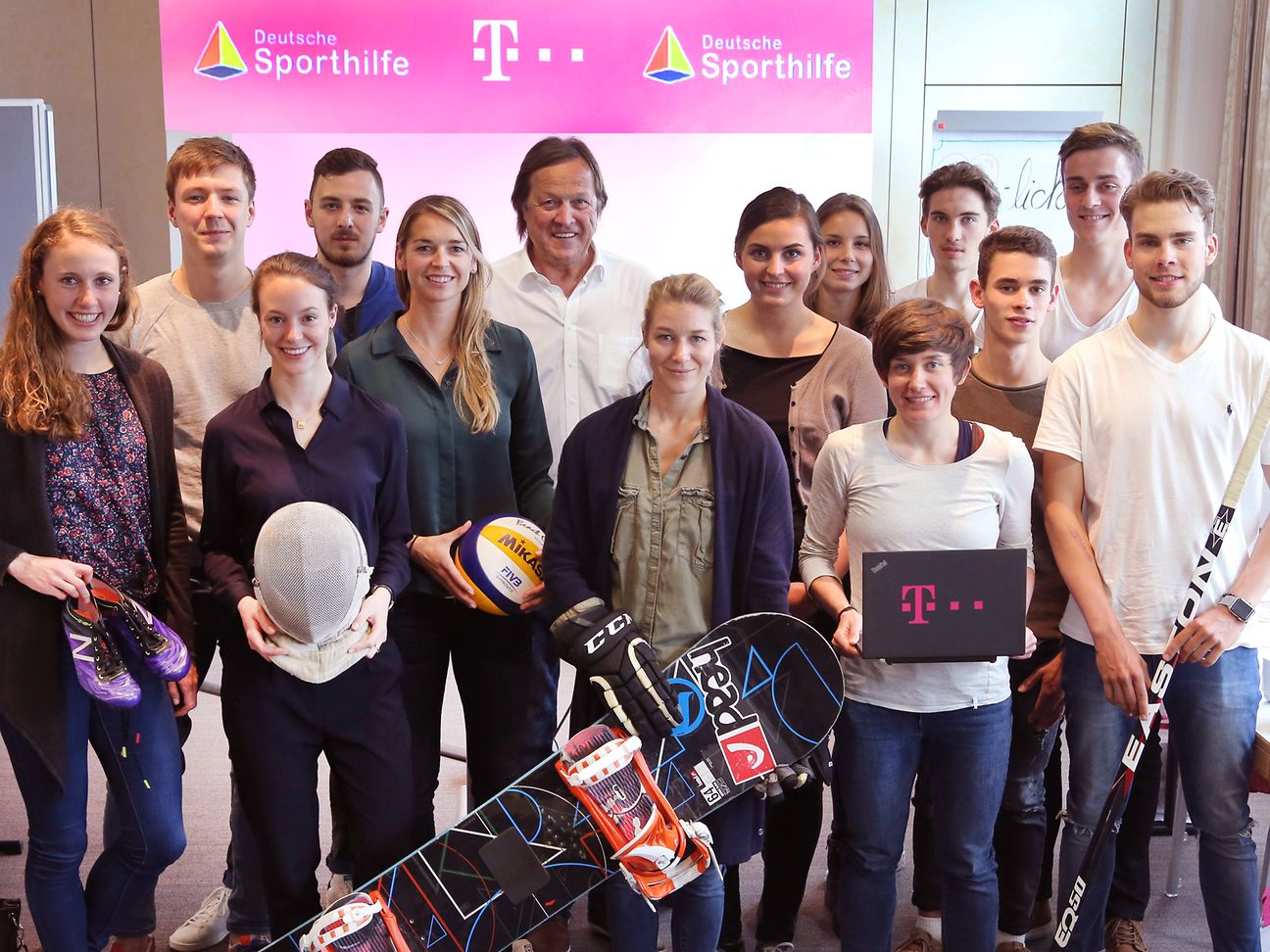 Gruppenfoto Deutsche Sporthilfe
