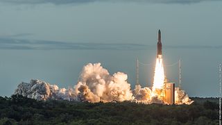 Ariane5 rocket start