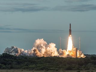 Ariane5 rocket start