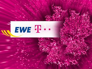 Deutsche Telekom and EWE are teaming up to provide faster connections 