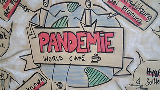 At the Pandemie World Café.