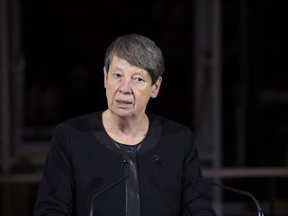 In ihrer Laudatio hob Umweltministerin Barbara Hendricks den wichtigen Beitrag von Figueres hervor